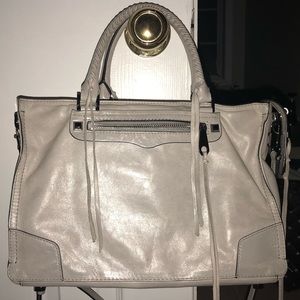 Grey Regan satchel tote